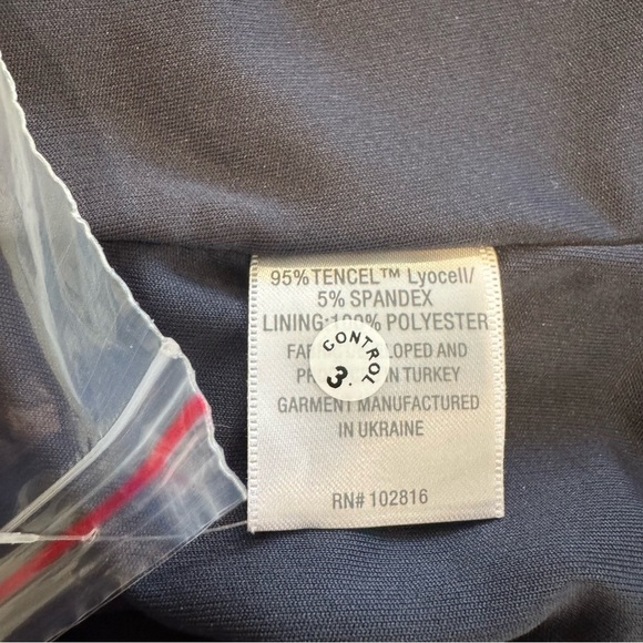 Garnet Hill Mock-Neck Knit Maxi Dress Floral Sleeveless Stretch M - Picture 6 of 7